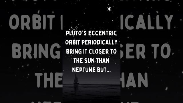 Pluto has a moderately eccentric and inclined orbit... смотреть онлайн