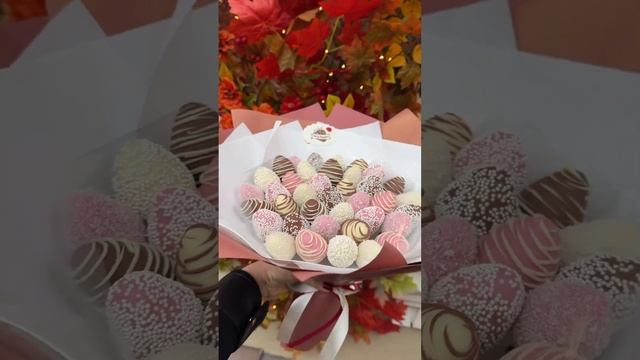 #клубникавшоколаде #шоколадныйбукет #food #клубника #букет #сладости #strawberry #berrybouquet