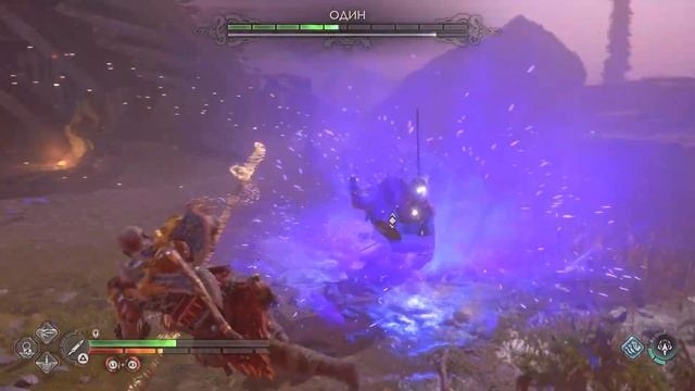 God of War Рагнарёк. Первый бой с Одином смотреть онлайн