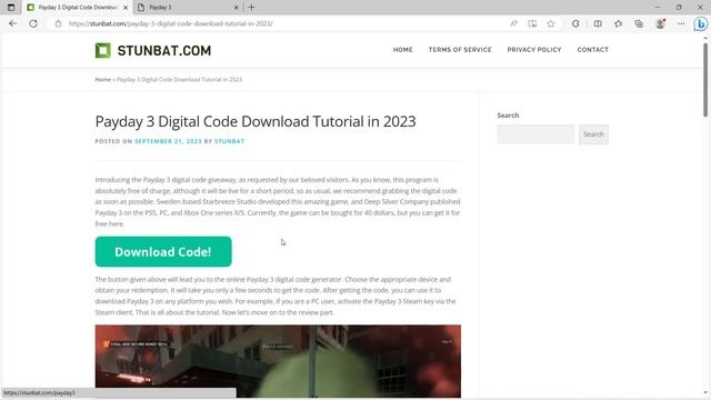 Payday 3 Digital Code For Free on Xbox Series X/S,PS5,PC - 2023 смотреть онлайн