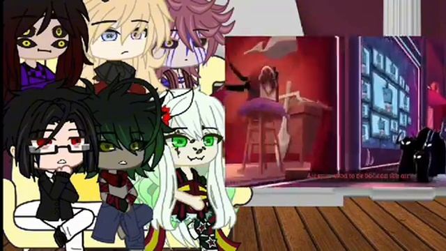 Uppermoons React To Stayed Gone #gacha #demonslayer #demonslayer #hazbinhotel (also Requested) WIP