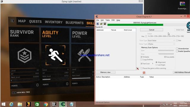 Unlimited skill points in dying light(Cheat Engine) смотреть онлайн