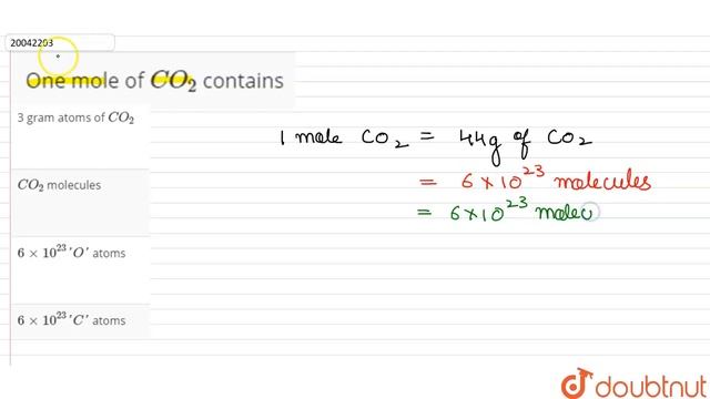One mole of `CO_(2)` contains смотреть онлайн