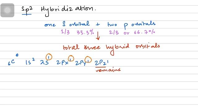 AS Chemistry Hybridization sp³ sp² and sp смотреть онлайн