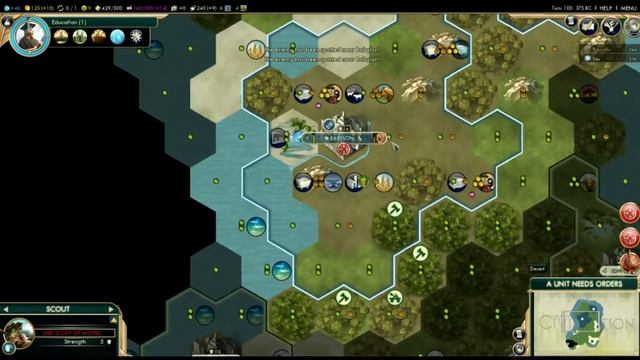 Civilization 5 Babylon Episode 2: Dream on Suleiman смотреть онлайн
