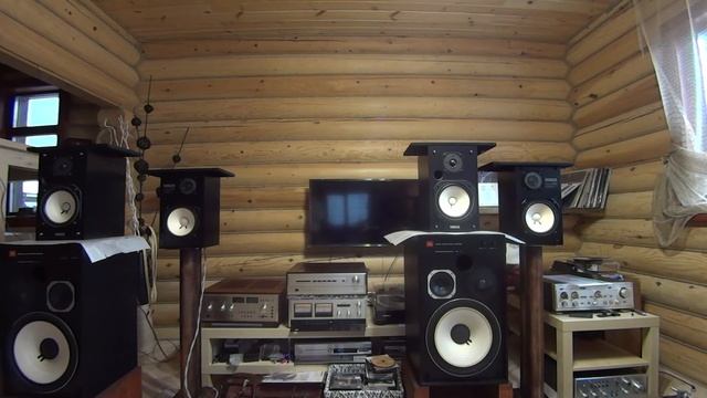 YAMAHA NS-10M PRO  и  YAMAHA NS-10MT  (Theater)  CD - Yamaha CDX-993 Pro Bit