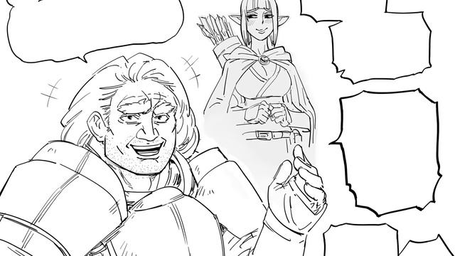 A Dwarf AND an ELF!? TOGETHER!? | comic by baalbuddy смотреть онлайн