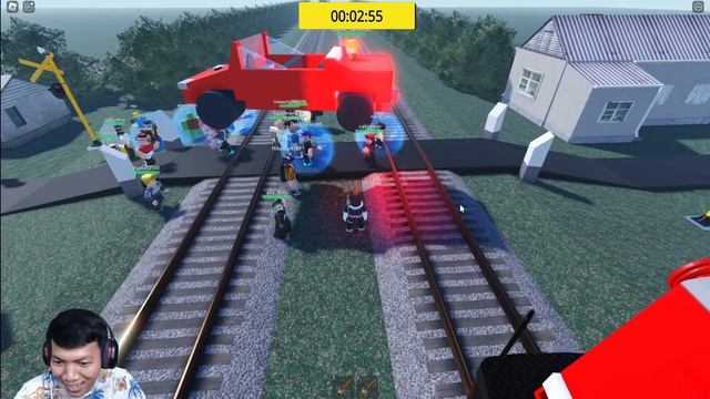 MABAR GAME KERETA API DI ROBLOX | ROBLOX INDONESIA смотреть онлайн