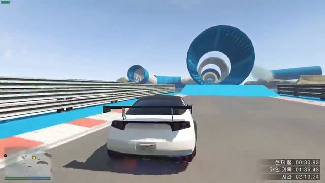 GTA V Stunt Race H200 - Time Attack 01:35.704 смотреть онлайн