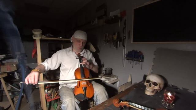 Китайская фанерная скрипка Fabio против московской фабричной скрипки СССР 1981 года. Сравнение звук смотреть онлайн