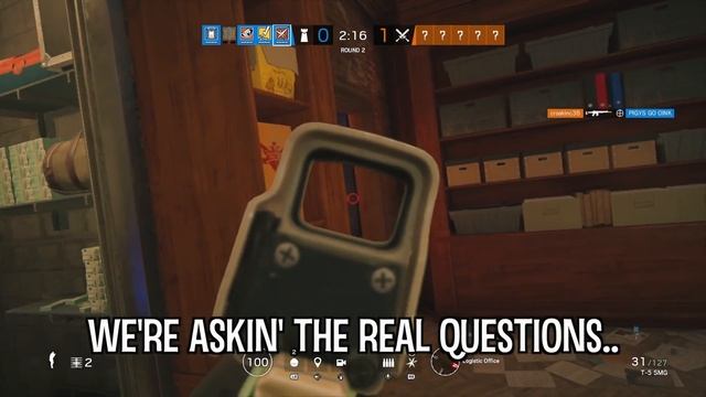 PLAYING WITH A DRUNK COLLEGE GIRL - Rainbow Six Siege: Ranked Highlights (Operation Grim Sky) смотреть онлайн