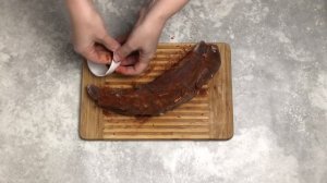 Вяленая свинина в домашних условиях  Как приготовить ВЯЛЕНУЮ СВИНИНУ в ДОМАШНИХ УСЛОВИЯХ