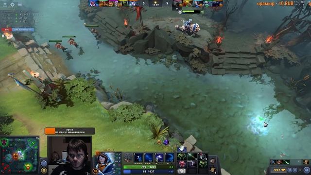 ЗАСТАЛ ВРАЖИН ВРАСПЛОХ! ВНЕПЛАНОВЫЙ БИЛД! | MILORD ЛУЧШЕЕ 7.27d DOTA 2 смотреть онлайн