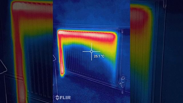 Thermal image of radiator operation смотреть онлайн