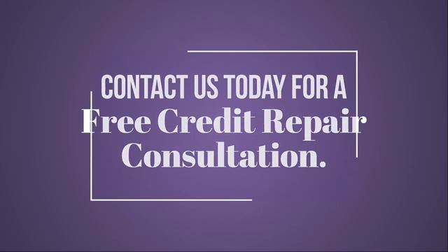 Credit Repair Video Ad V2 Kinetic Text Style For Digital Marketing And Social Media Lead Generation смотреть онлайн