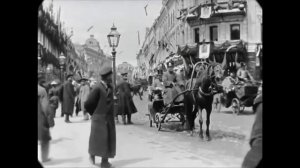 Хроники Царской России. г. Москва. ул. Тверская. 1896 год.