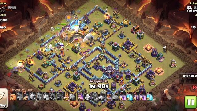 10 Electro Titan With 6 Bat Spell Attack Strategy! Clash of Clans Town Hall 15 Attack Strategy - CO смотреть онлайн