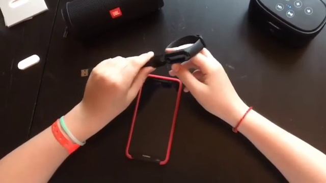 Распаковка MI BAND 3