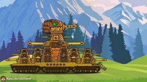 Эволюция Гибридов КВ 44 - Мультики про танки