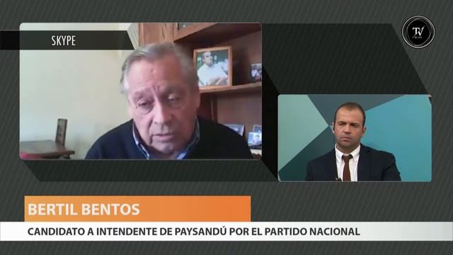 Entrevista con el candidato a intendente de Paysandú Bertil Bentos. смотреть онлайн