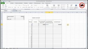 1 способ. Кредитный калькулятор в Excel. Как рассчитать проценты по кредиту. Функция ВПР.