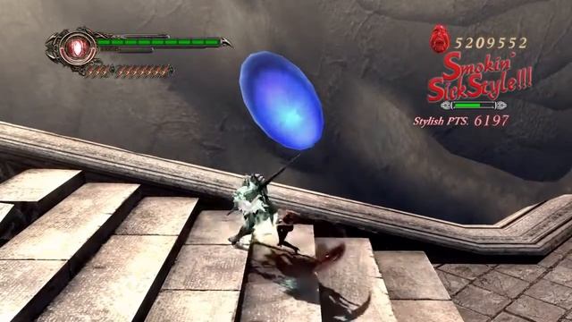 Devil May Cry 4 SE Lady/Trish DMD Mission18 No Dmg No Item SSS rank смотреть онлайн