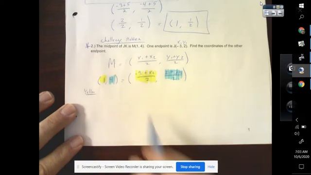 Midpoint Formula, Segment and Angle Bisector Notes Walkthrough смотреть онлайн