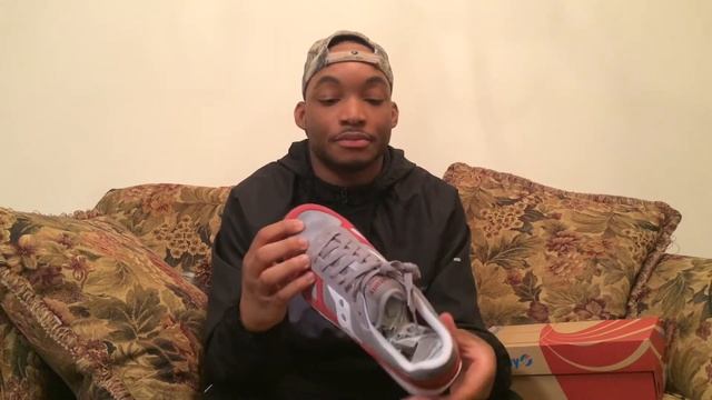 Review - Saucony Shadow Original - Red and Grey (color way) ON FEET смотреть онлайн