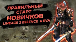 Правильный старт в Lineage 2 Ева, Эссенс от А до Я / Гайд для новичков 2024