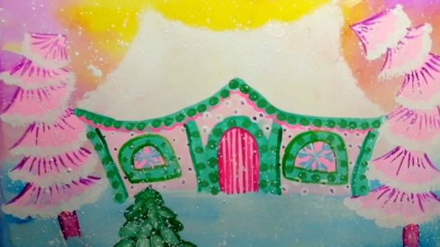 Как нарисовать сказочную поляну смотреть онлайн