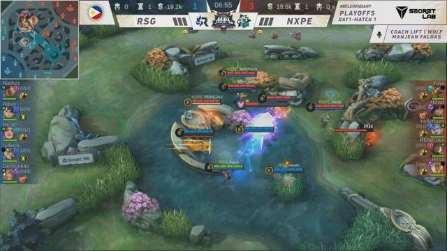 MPL-PH S8 PO D1 NXPE VS RSG Game 1 смотреть онлайн