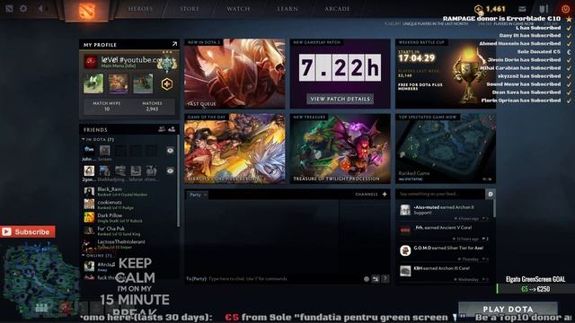 🔴 Live Dota 2 Stream ] Pos1. safe lane Carry 🧟♂ //🤑Shout-out to "Sole" for 10EUR donation 🤑 смотреть онлайн