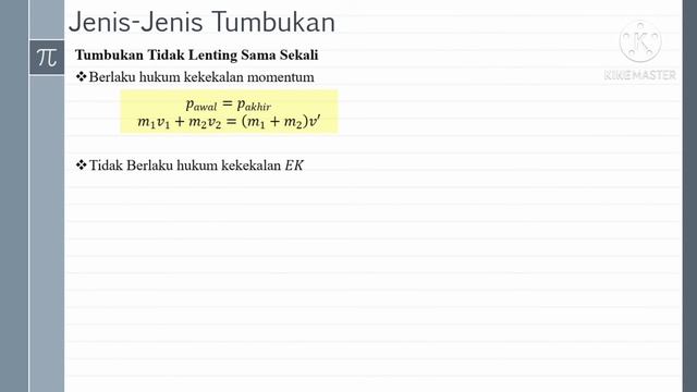 Impuls dan Momentum Fisika Kelas 10 || Part 5 : Jenis-Jenis Tumbukan смотреть онлайн