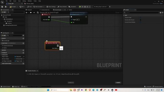 Crate Drone System In Unreal Engine 5 Tutorial Part 04 Add Drone Movement смотреть онлайн