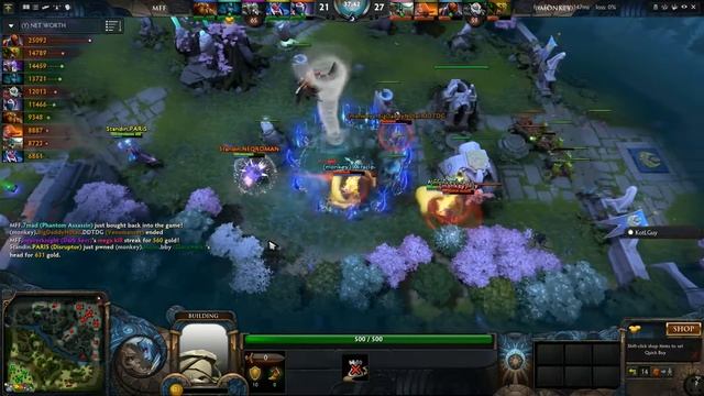 Epic Wombo combo by Darkseer ES and Disruptor - Battle of Monkeys - Mbiz vs MFF - A.I.Team смотреть онлайн