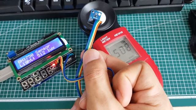 3.2.2. [SENSOR] ♡ Arduino BH1750 Vs HS1010 Light Meter