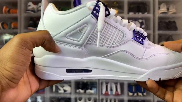 AIR JORDAN 4 “METALLIC PURPLE” EARLY REVIEW & ON FOOT!!!! ARE THEY LIMITED OR NOT?!? смотреть онлайн