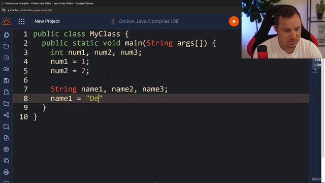 10 -Declaring multiple variables at once смотреть онлайн
