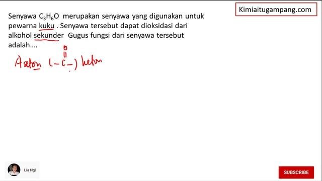 KUPAS TUNTAS SOAL SENYAWA TURUNAN ALKANA Part 4 смотреть онлайн