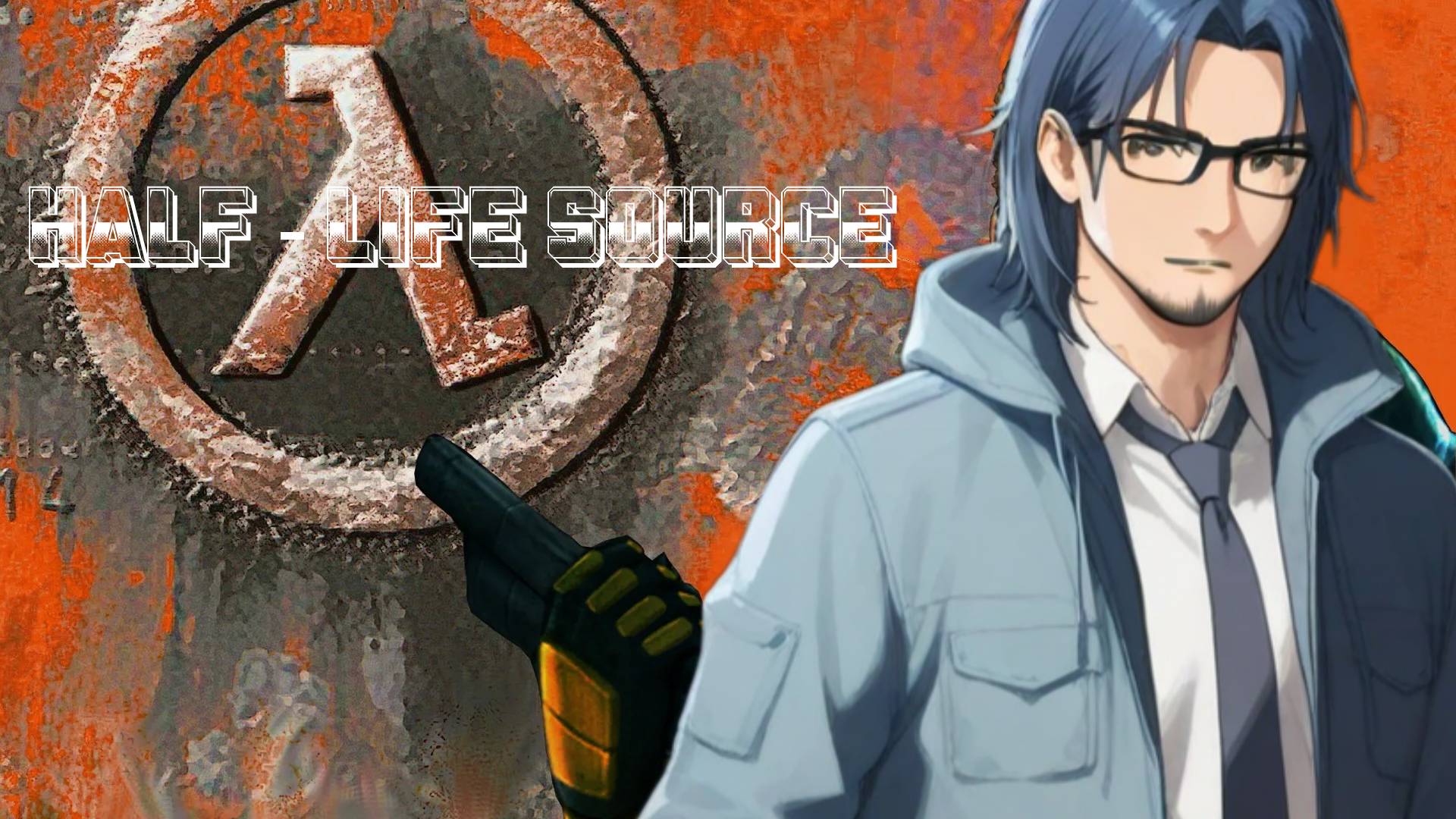 Продолжение стрима по Халфе (Half Life Source)