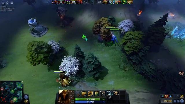 Dota 2 - Sandking Offlane смотреть онлайн