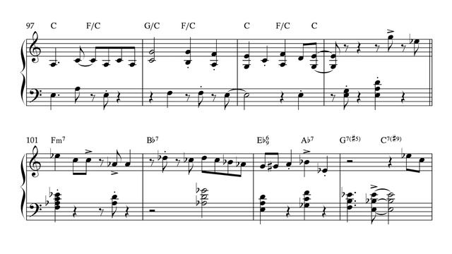 Voila Voila - Christian Jacob (piano Transcription)