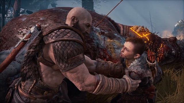 God Of War 4 | Troll Fight | Stranger First Boss Fight | PS5 Gameplay | Full Game - Intro смотреть онлайн