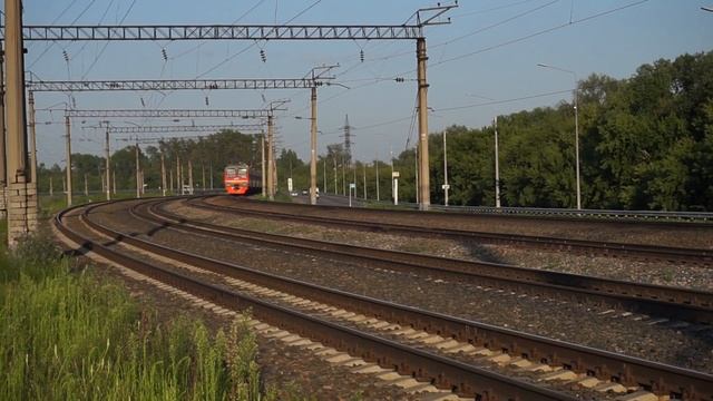 Электропоезд ЭД9М-0174 смотреть онлайн