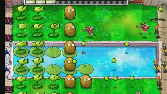 #47 - Большие проблемы, маленькие зомби. Plants vs zombies - passage /Растения против зомби смотреть онлайн