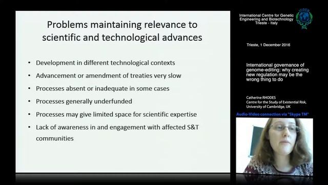 C. Rhodes - International governance of genome-editing: why creating new regulation may be .... смотреть онлайн