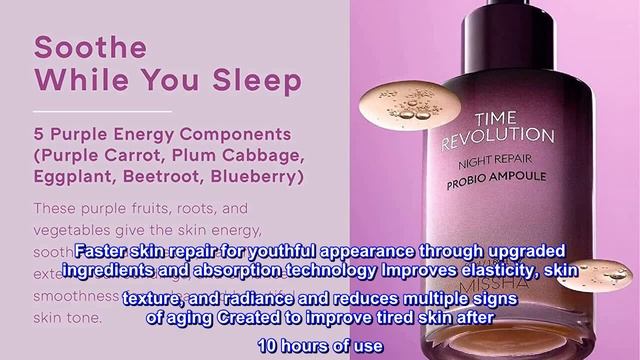 Great product - MISSHA Time Revolution Night Repair Probio Ampoule (1.69 FL OZ) смотреть онлайн
