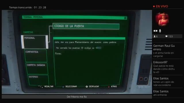 #9 Alien Isolation PS4 - Live Gameplay- Irina Vega смотреть онлайн