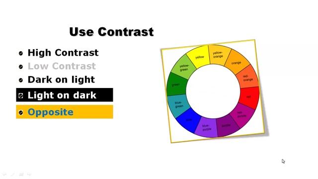 Contrast in PowerPoint смотреть онлайн