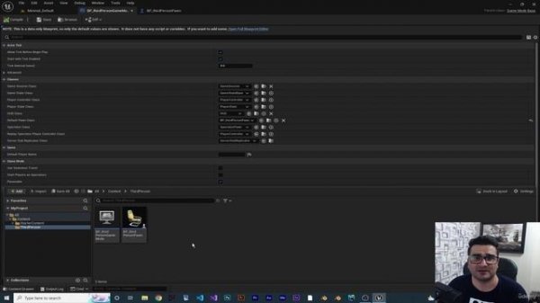 32.Create character blueprint class